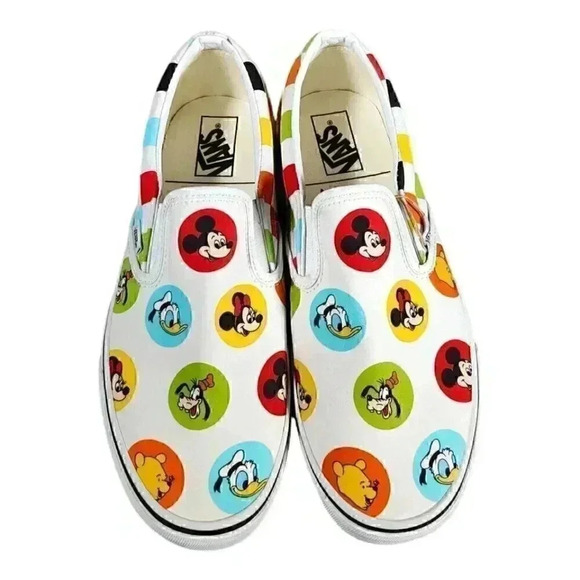 Disney 50th Anniversary Vans - Mickey & Friends - Limited Edition Sneaker - Picture 4 of 9